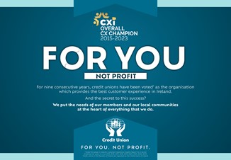 Credit Unions win again! For an unprecedented ninth year running